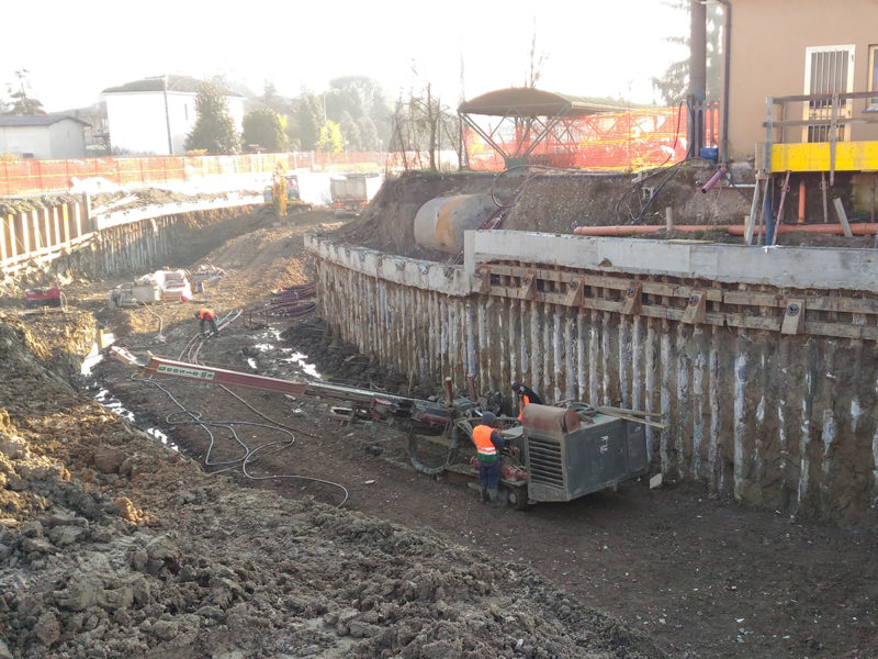 Realizzazione tre sottopassi linea ferroviaria Voghera - Pavia